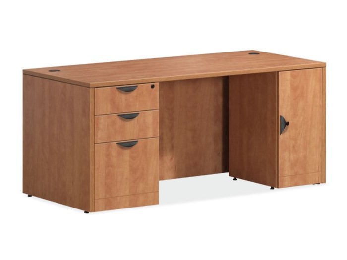 Laminate Desk W Cpu Storage Capital Choice Office Furniture