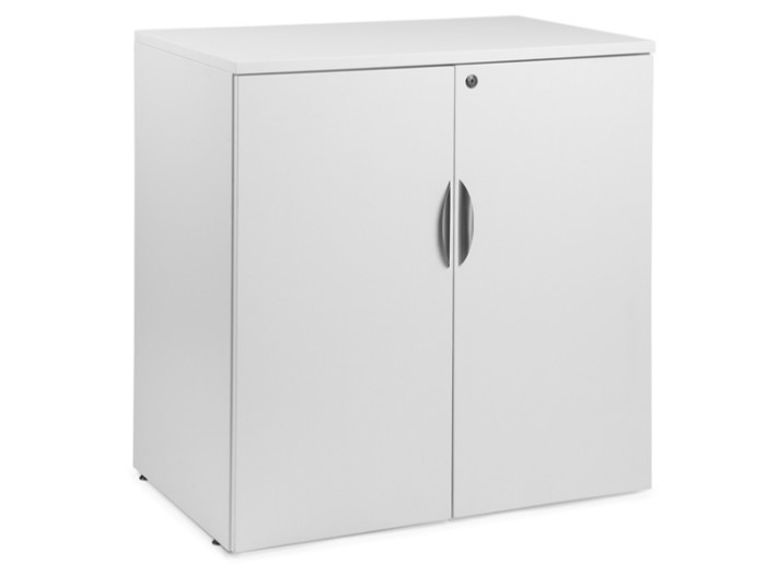 Laminate 2 Shelf Storage Cabinet Capital Choice Office Furniture