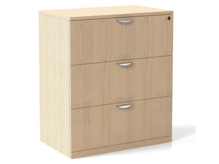 Laminate 3 Drawer Lateral File Capital Choice Office Furniture